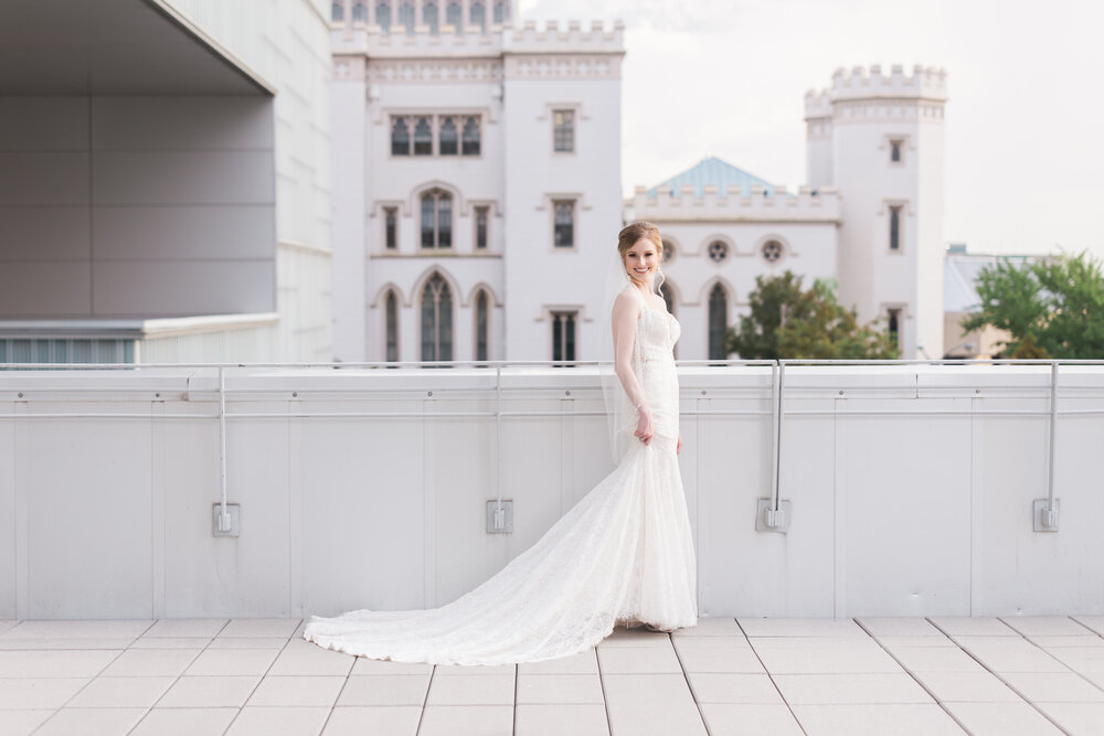 Award-winning Baton Rouge New Orleans bridal portrait photography