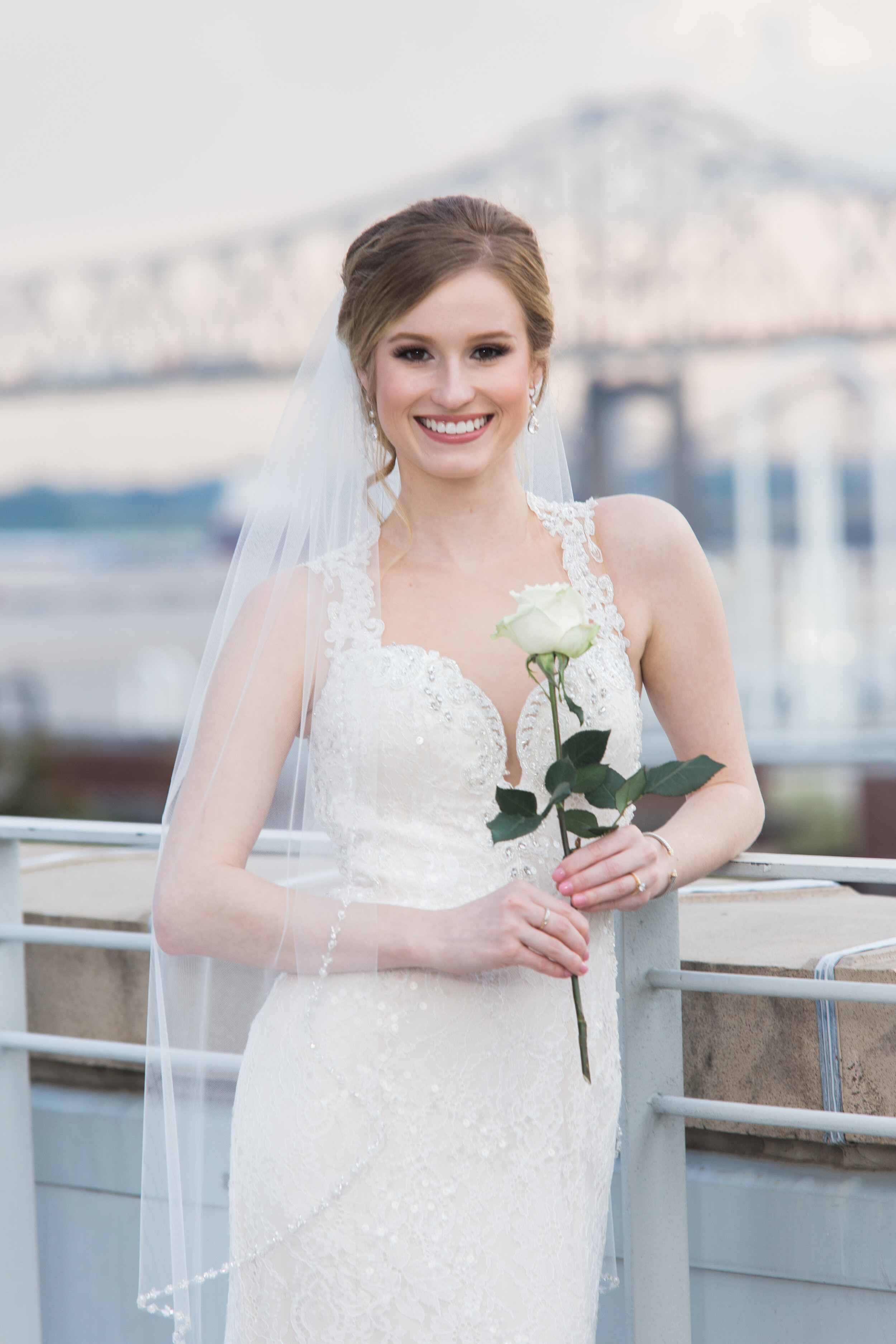 Award-winning Baton Rouge New Orleans bridal portrait photography