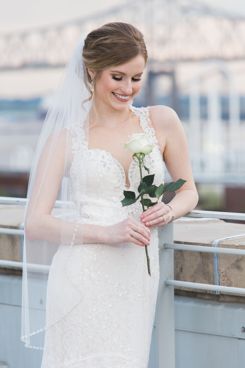 Award-winning Baton Rouge New Orleans bridal portrait photography