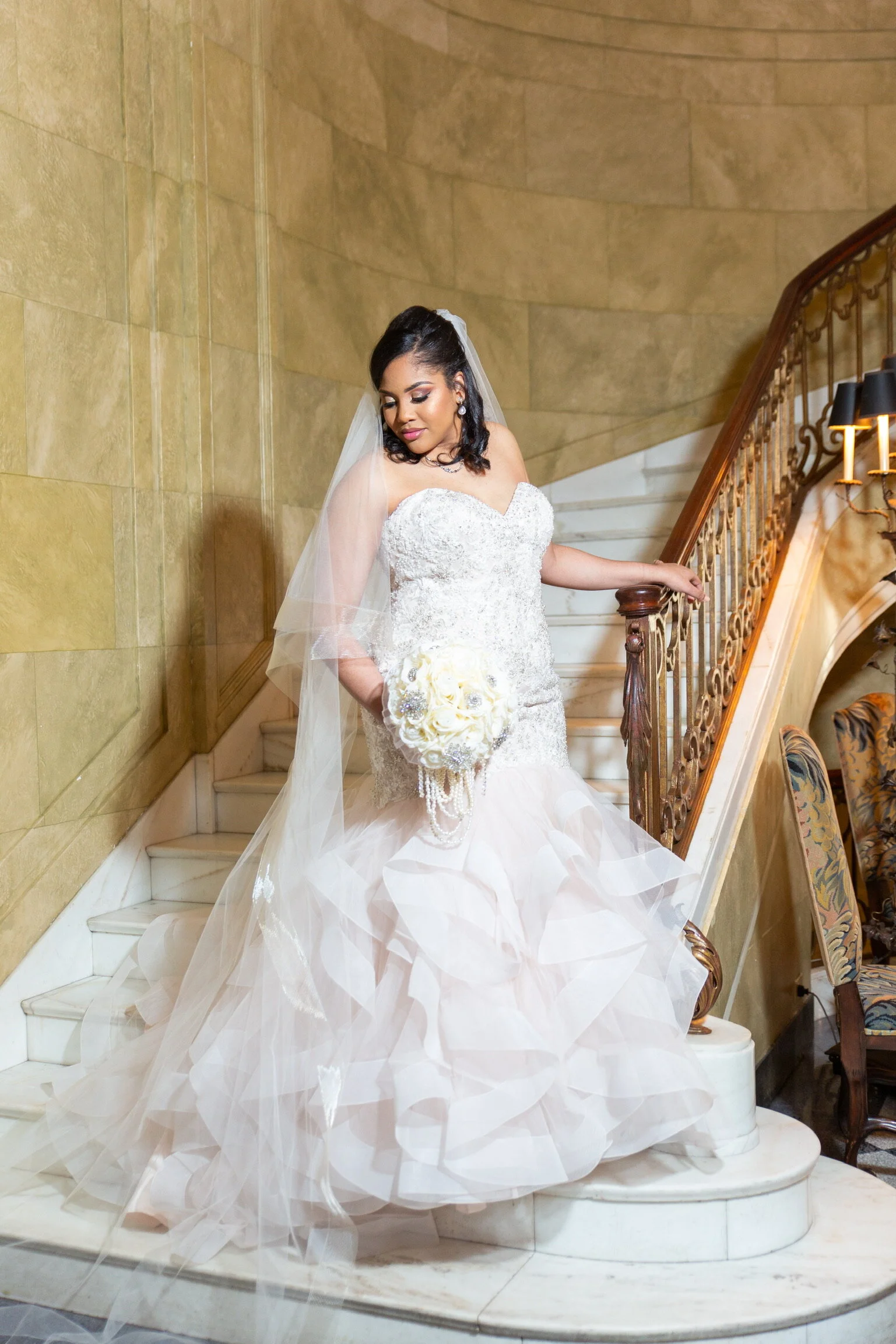 Bria - Baton Rouge Bridal Photography - Old Governors Mansion