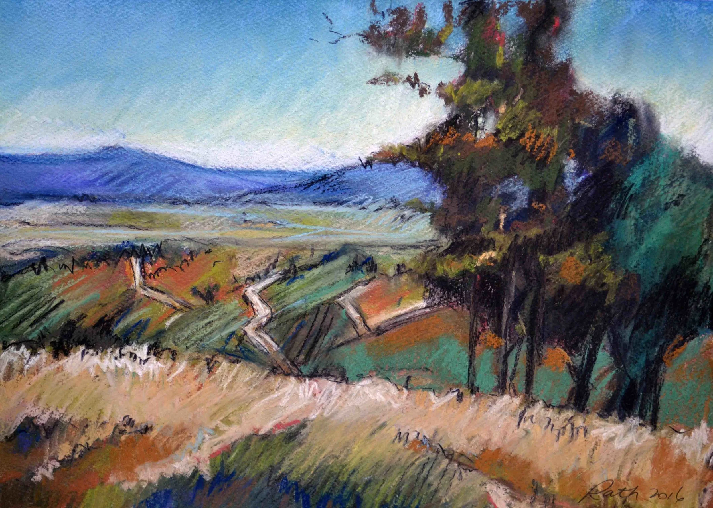Towards Drayton's Vineyard, 2016