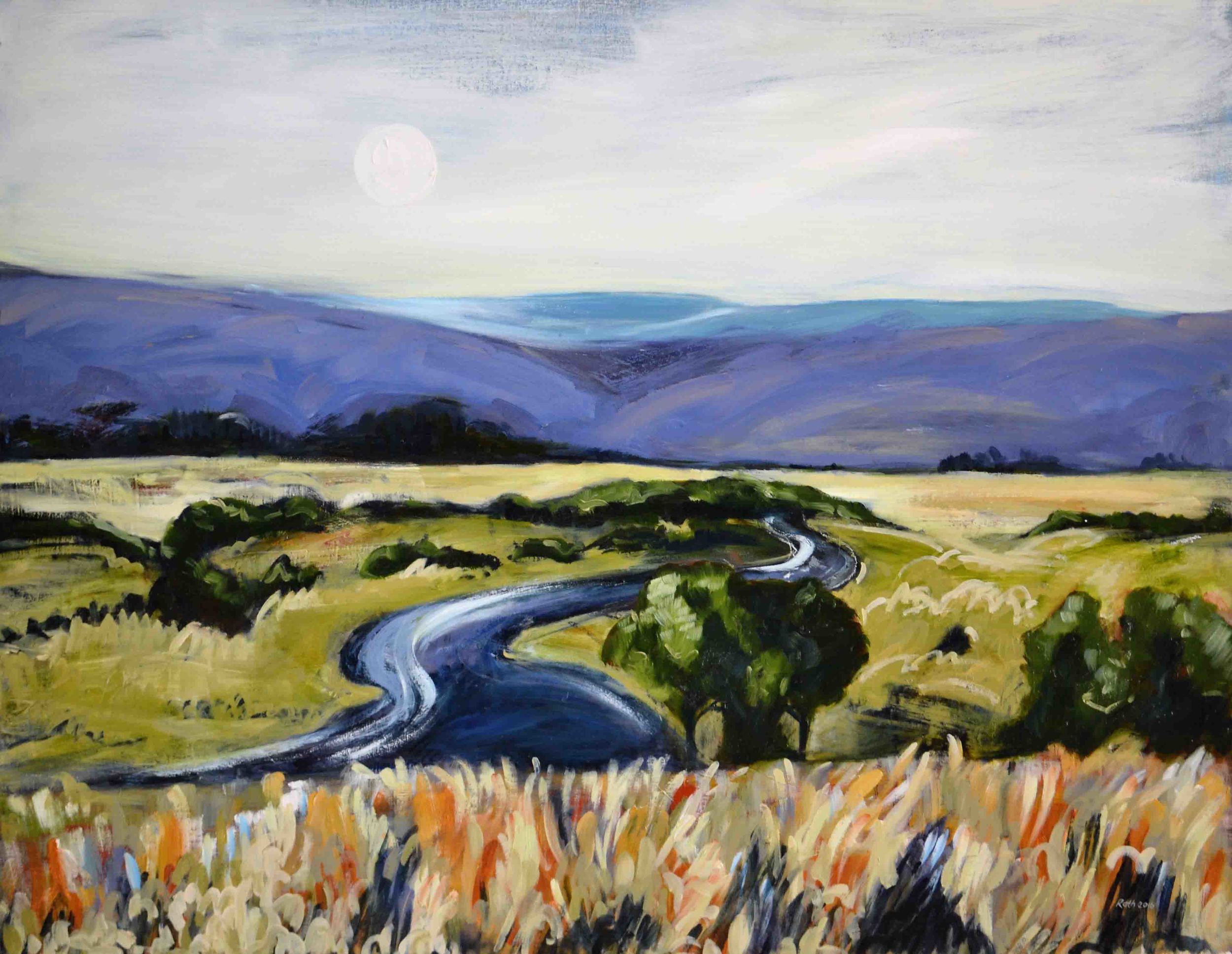 Twilight along the Hunter River, 2016