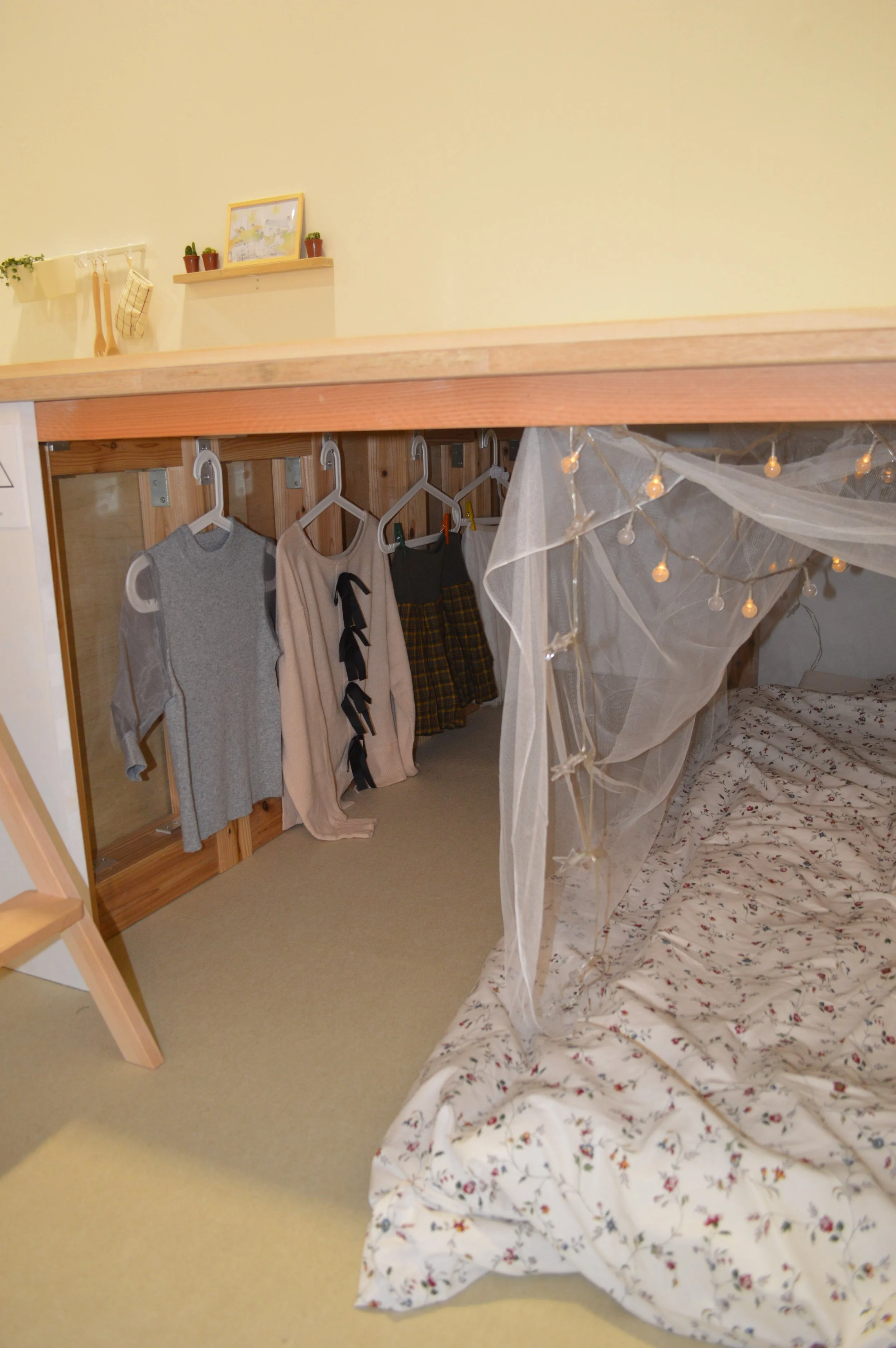 Another "use" space: the bedroom.