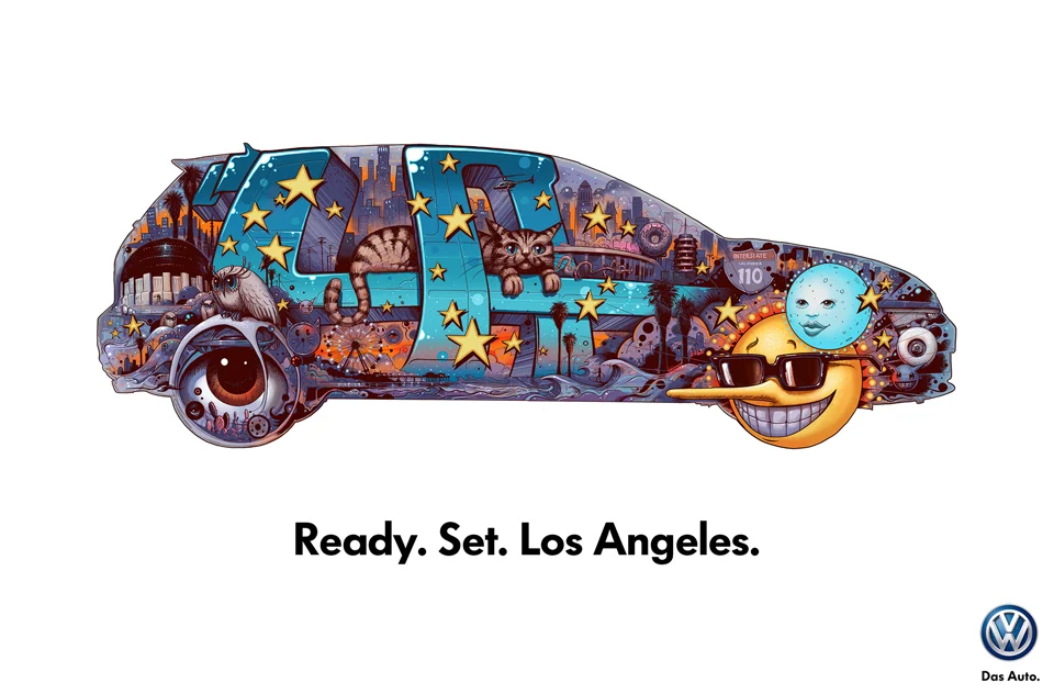 VW - Los Angeles - Jeff Soto (Print)