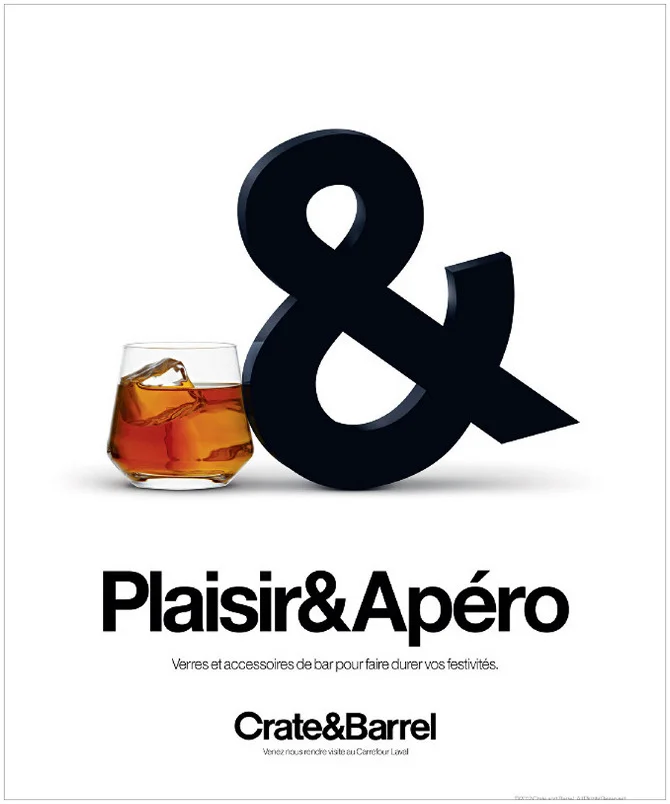 Crate&Barrel - Happy&Hours (Print)