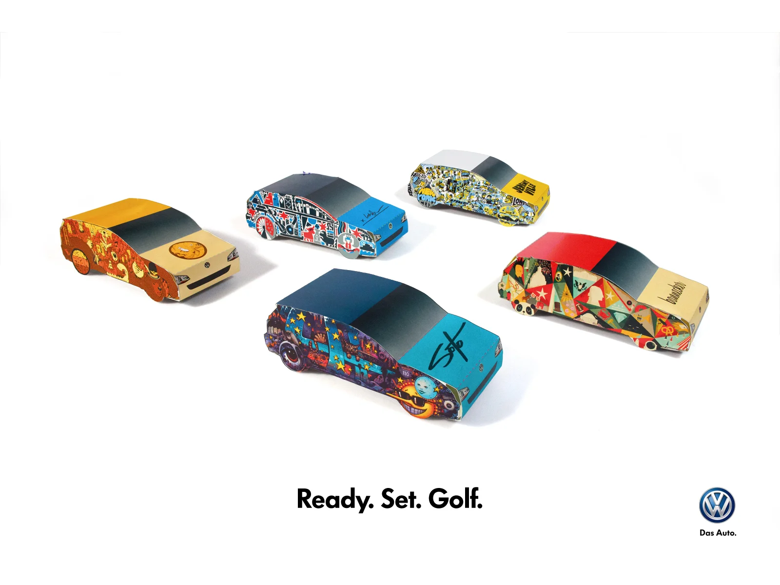 VW - Papercraft City Golfs (Digital)