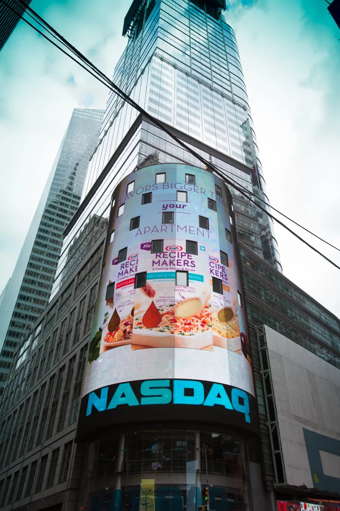 Kraft Recipe Makers - NYTS (OOH)