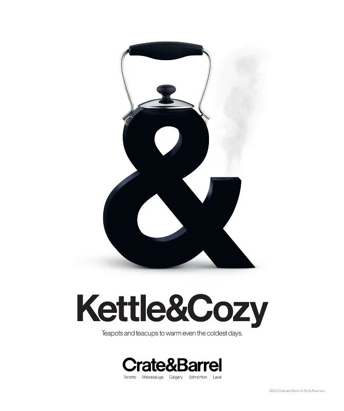 Crate&Barrel Print: Kettle&Cozy