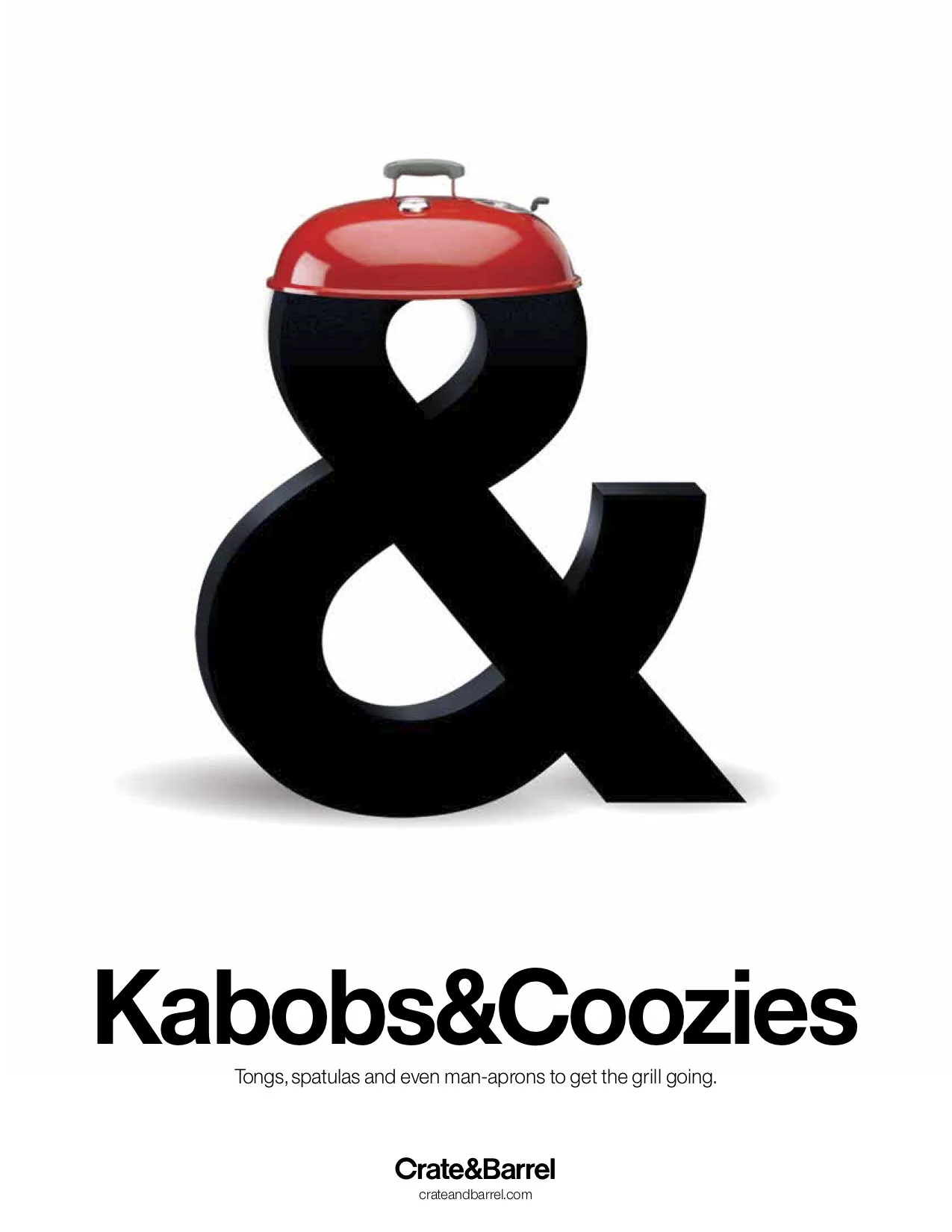 Crate&Barrel Print: Kabobs&Coozies