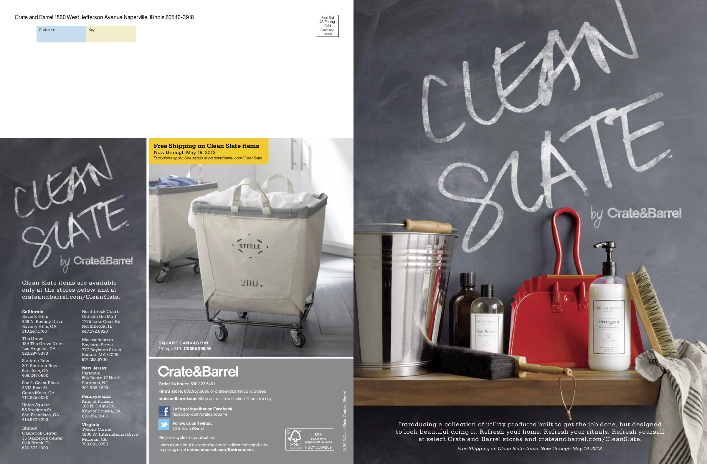 Clean Slate: Catalogue