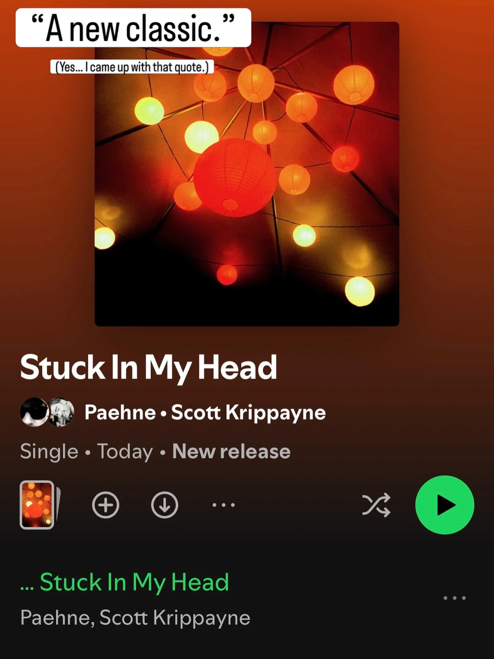 Post summer surprise. Like a pumpkin spice latte for your soul. ☕️ Share it with someone you love!🧡

📝Written by: @thejomackenzie and me
📸Cover Art: @tylerkrippaehne