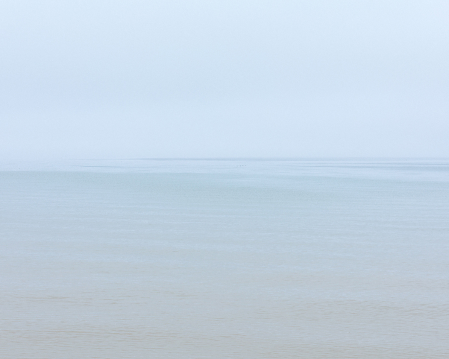 Lake Michigan and Horizon, Algoma, Wisconsin, 2017