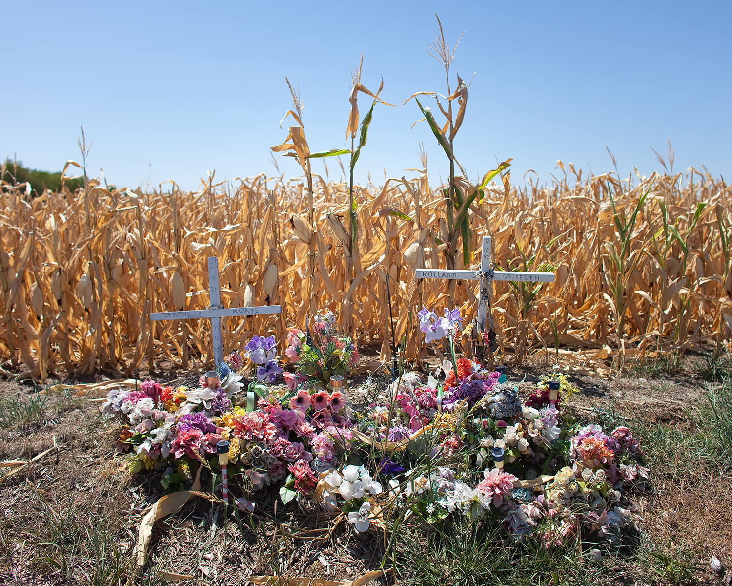 Tyrone Korte and Rolland Griffith, Douglas County, Kansas, 2012