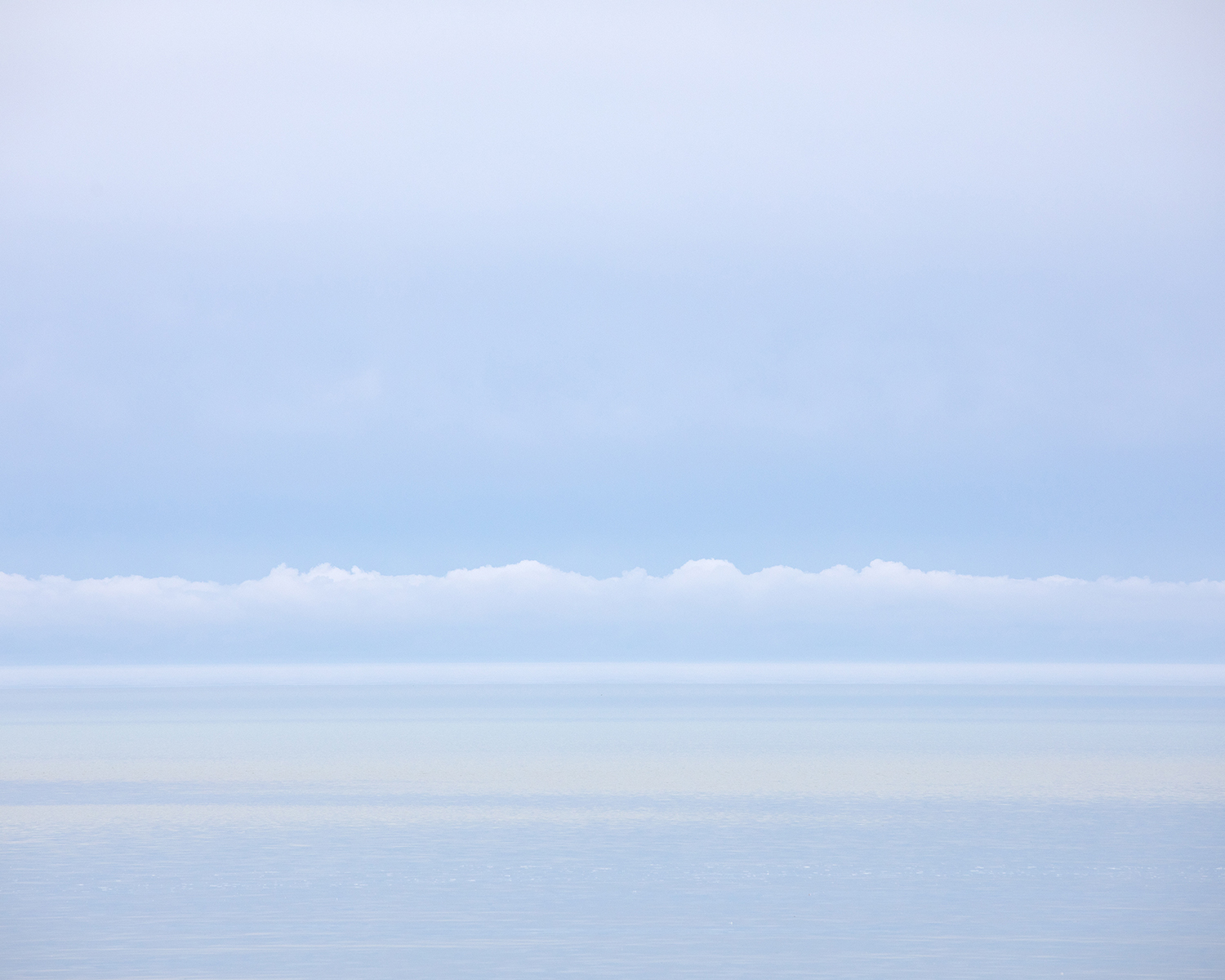 Looking East from Crescent Beach, Algoma, Wisconsin, 2017