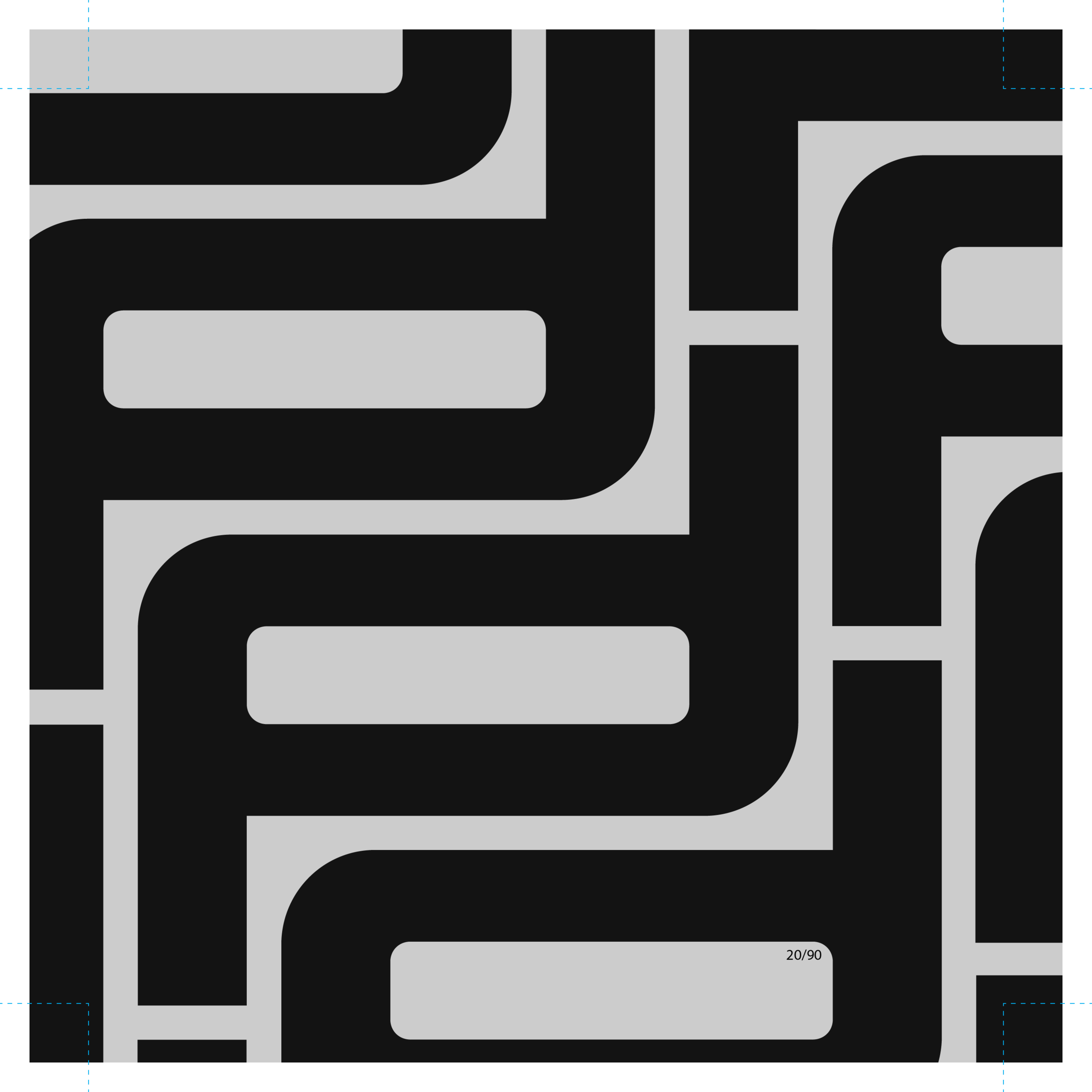 Opacity Samples for Production of second surface vinyl. Production diagram left, sample selection top, final sample bottom.