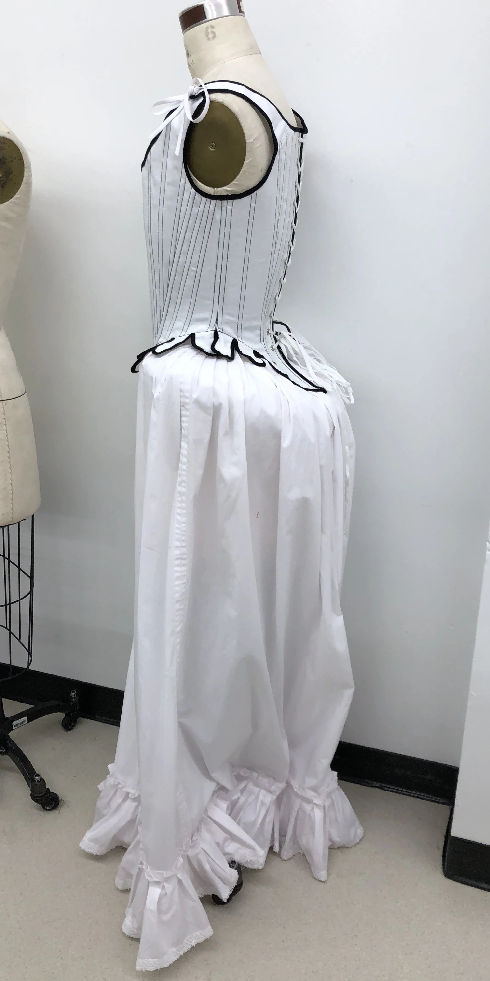 18th Century Corset &amp; Petticoat