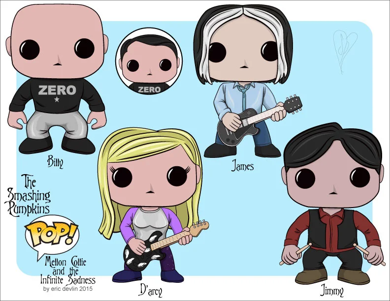 POP Vinyl Smashing Pumpkins - Mellon Collie Era