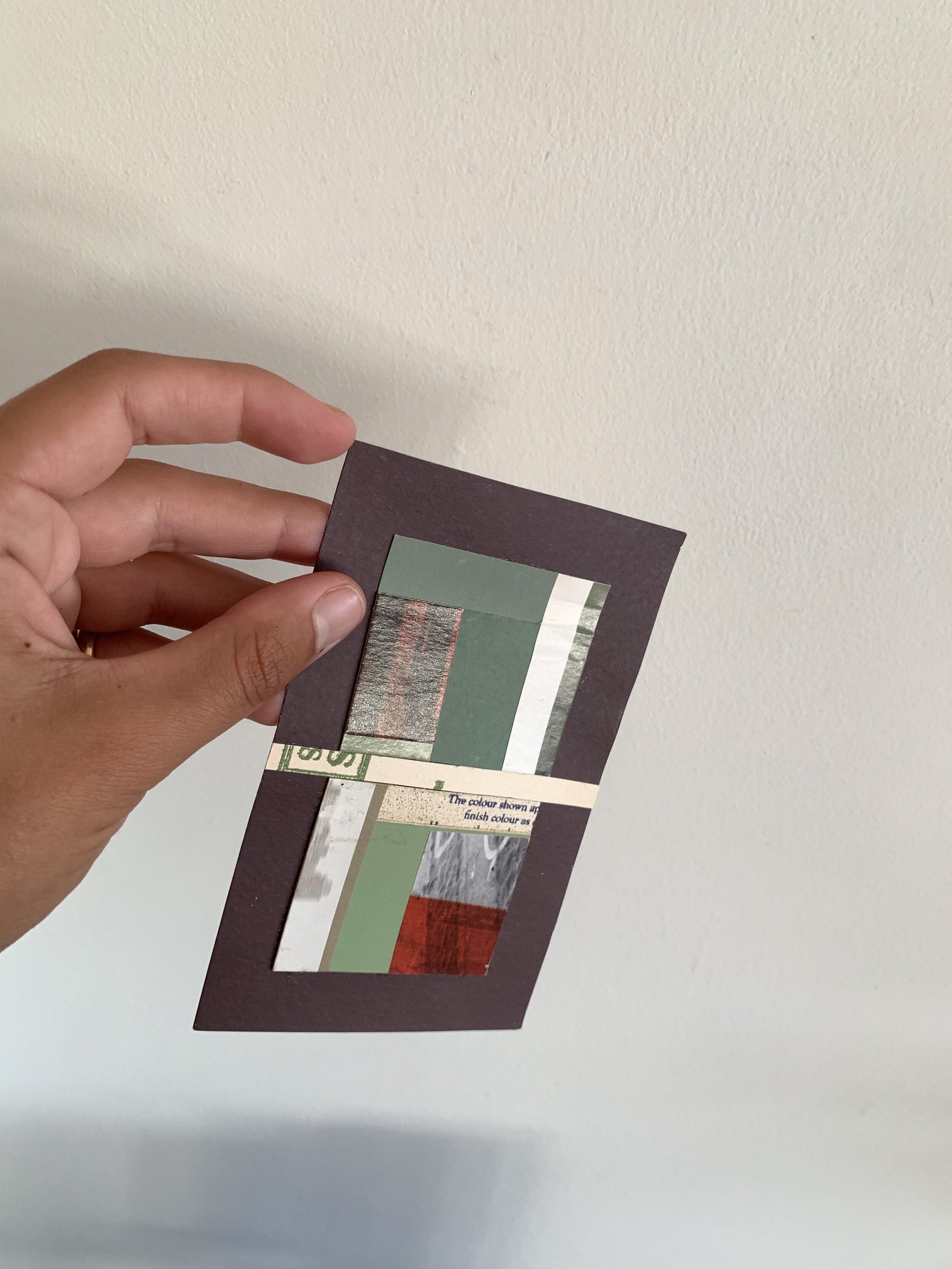 Sample | Paper collage 