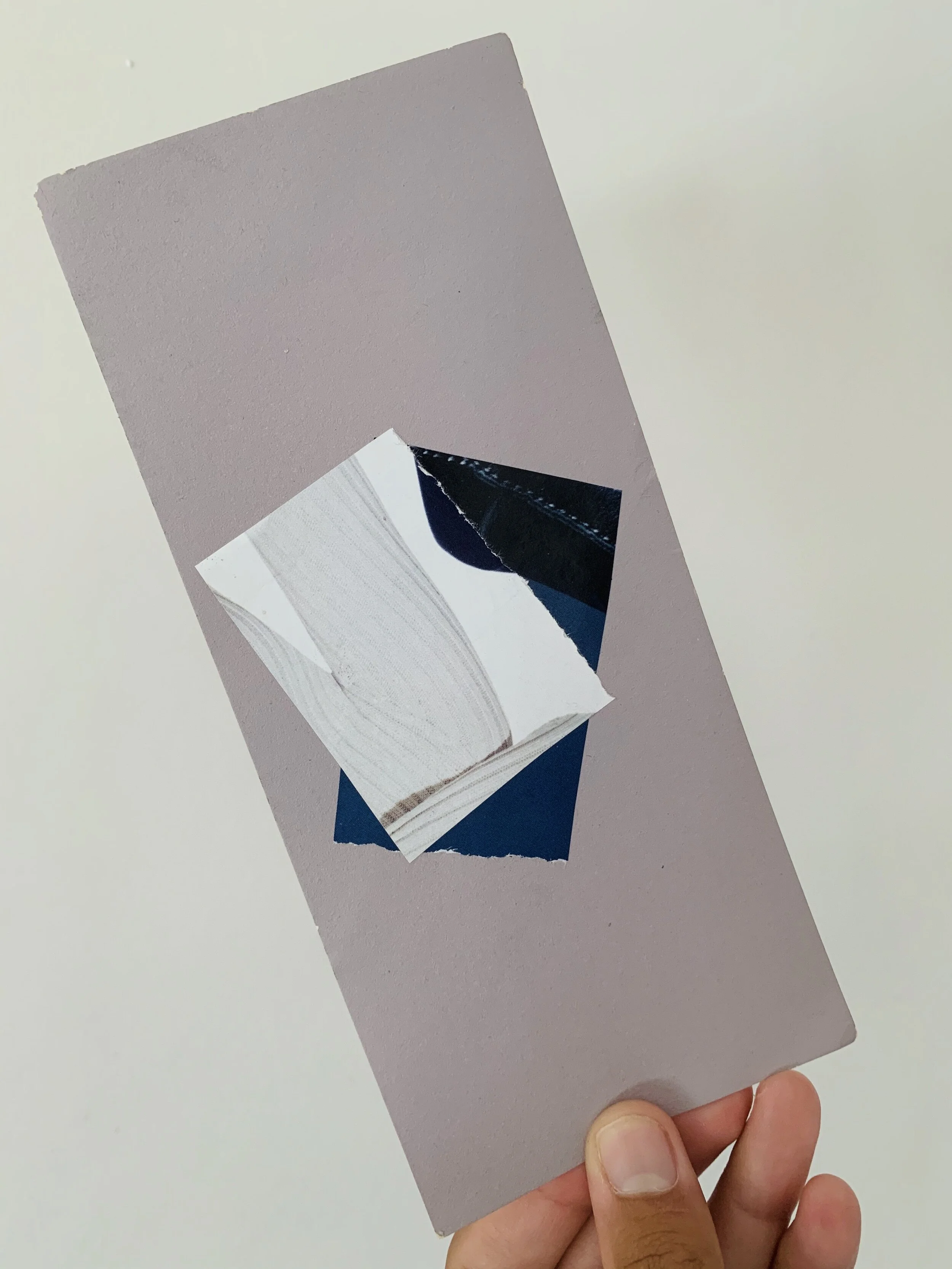 Curved | Paper collage 