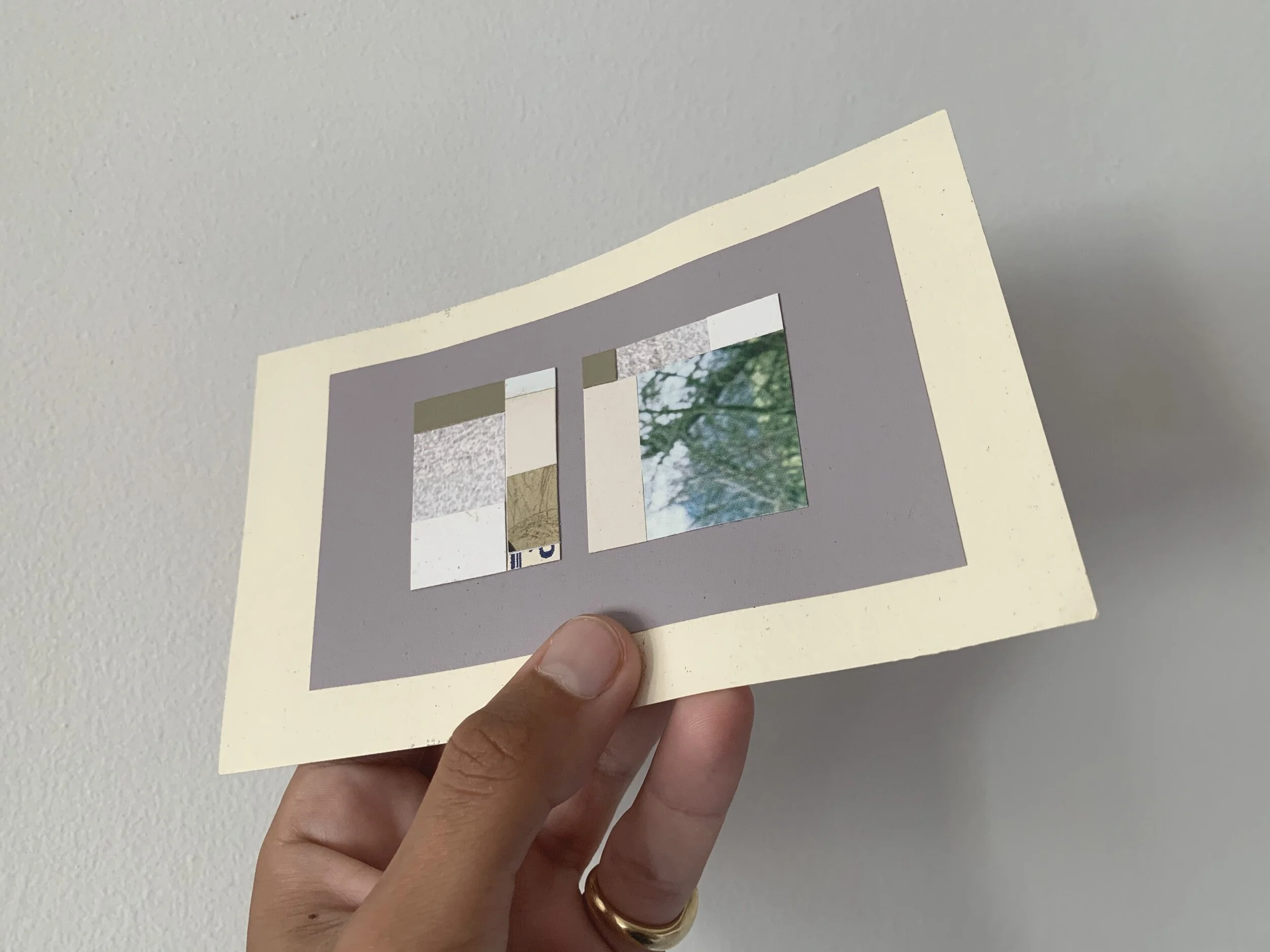 Window | Paper collage 