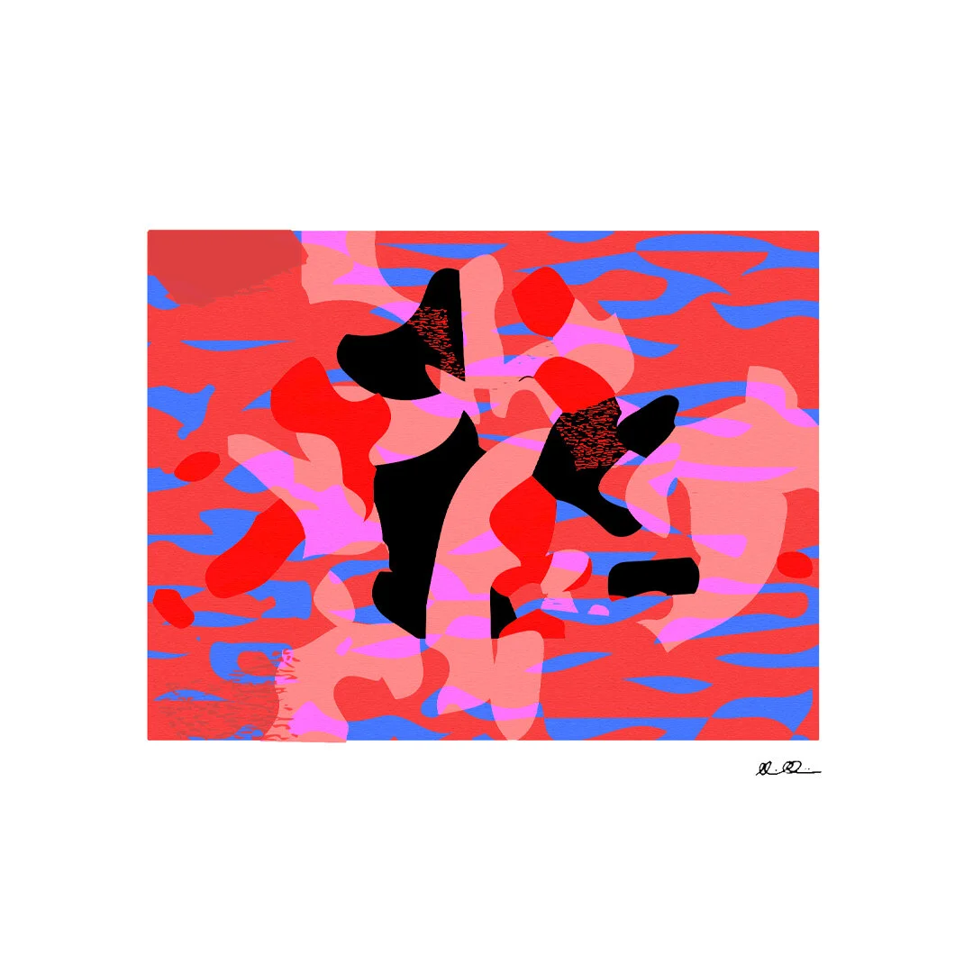 Runners Red and Black