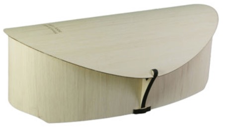 Baby Crib With wool fleece mattress Optional engraving on lid Easily cradled