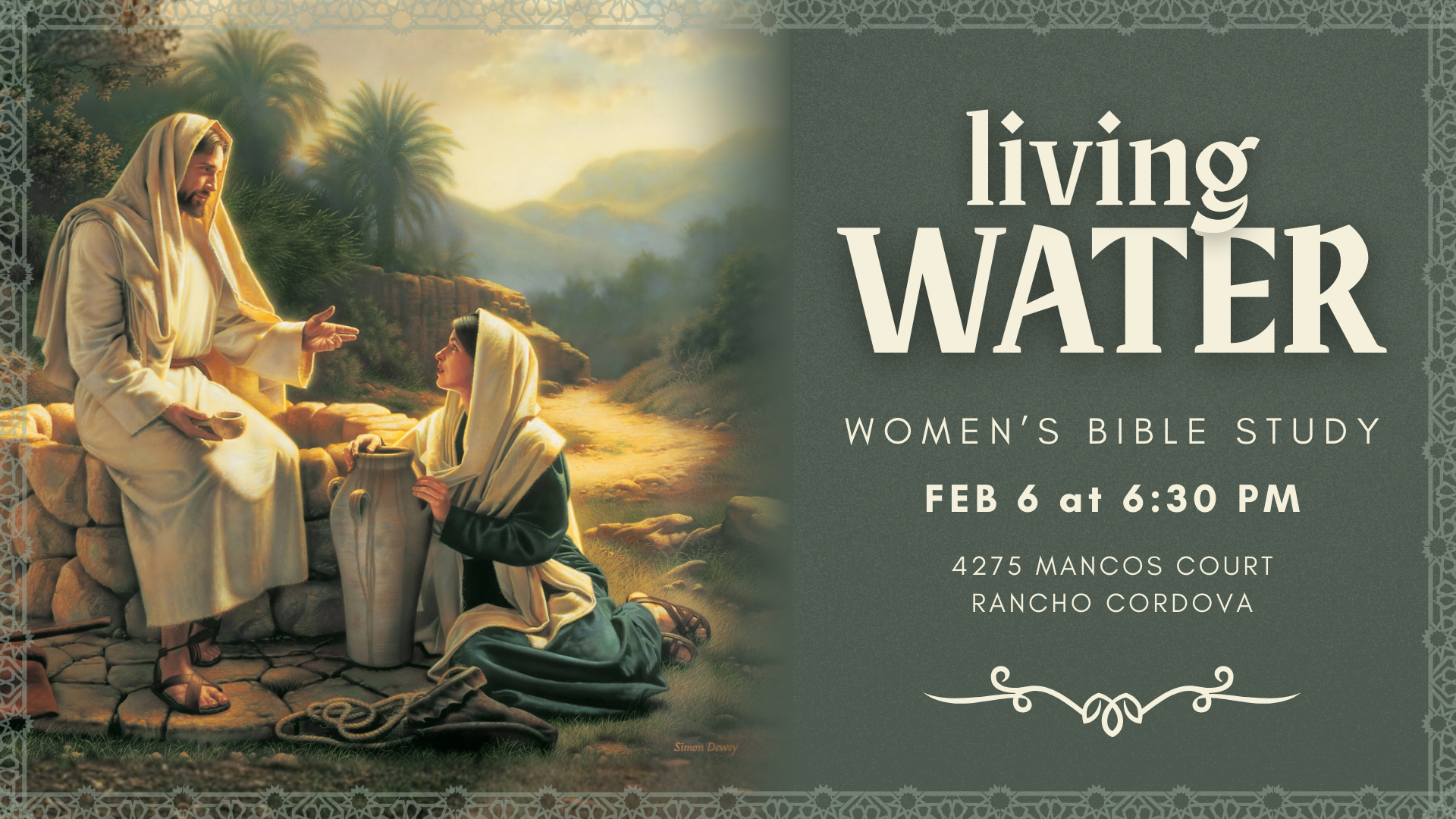 Living Water: Women's Bible Study