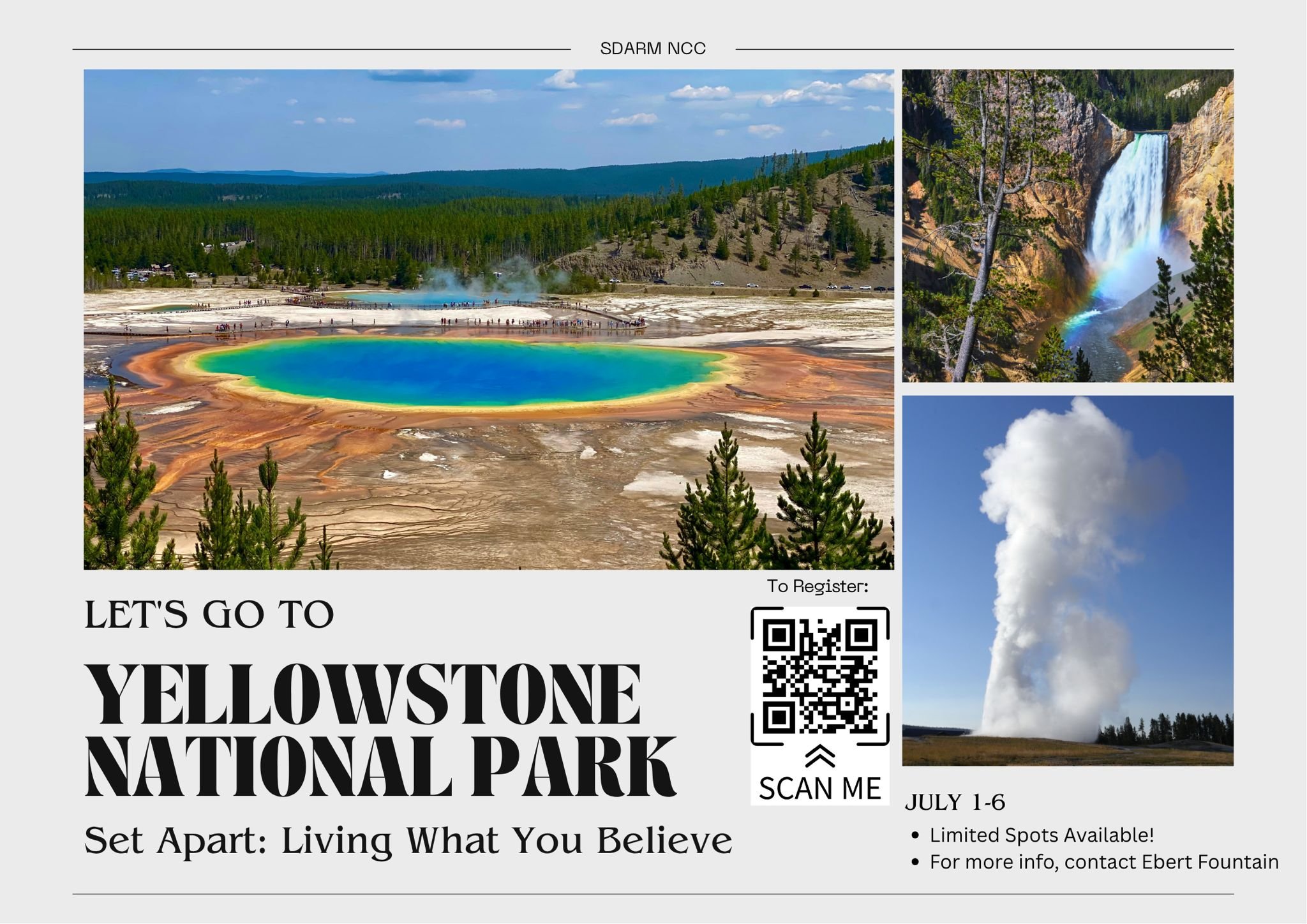 Youth Trip to Yellowstone