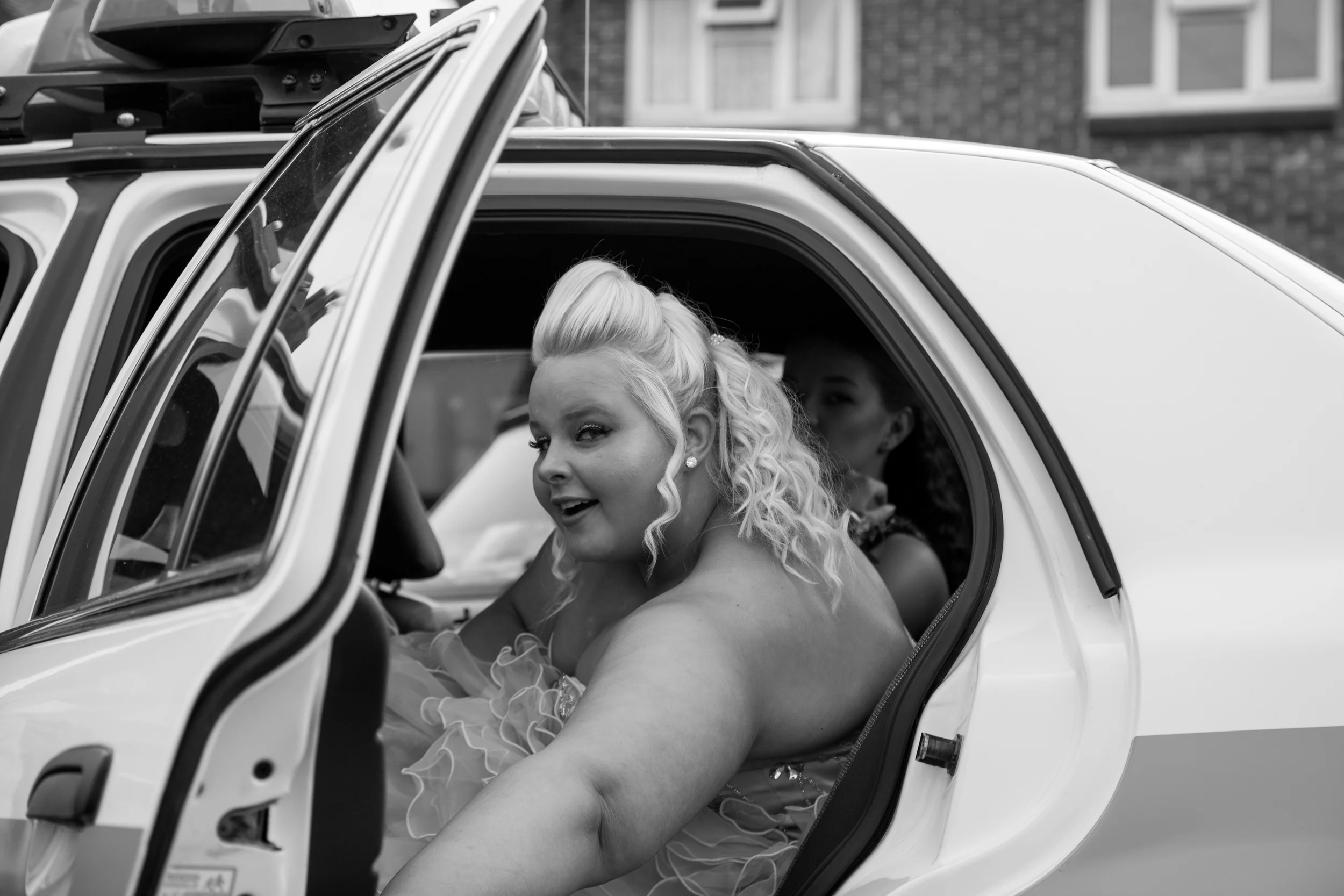 Prom police car
