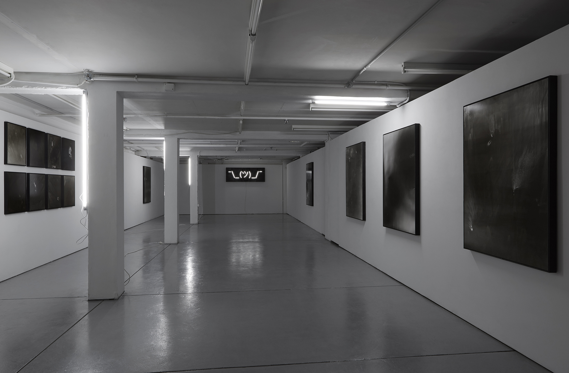 Image 5: Installation View of ‘The Burnt’ at Fort Delta, 2017.