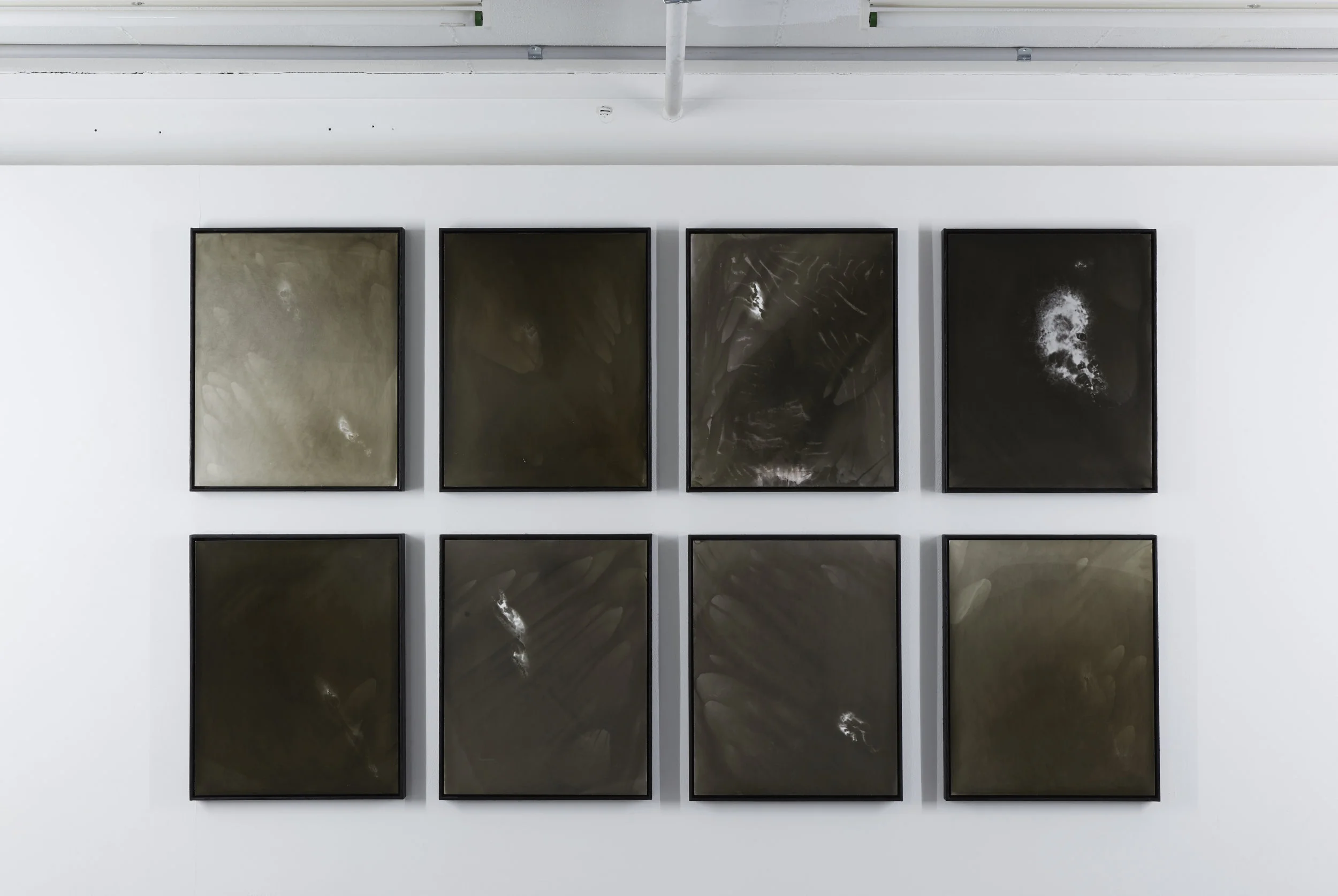 Image 9: Installation View of ‘The Burnt’ at Fort Delta, 2017.