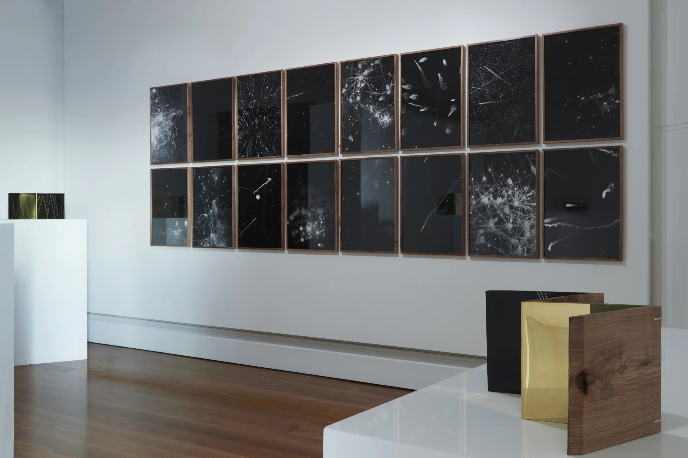 Image 13: Installation View of ‘Who Could Bear To Look Up At The Night Sky And Know Which Stars Are Already Dead’ at Artereal, 2016.