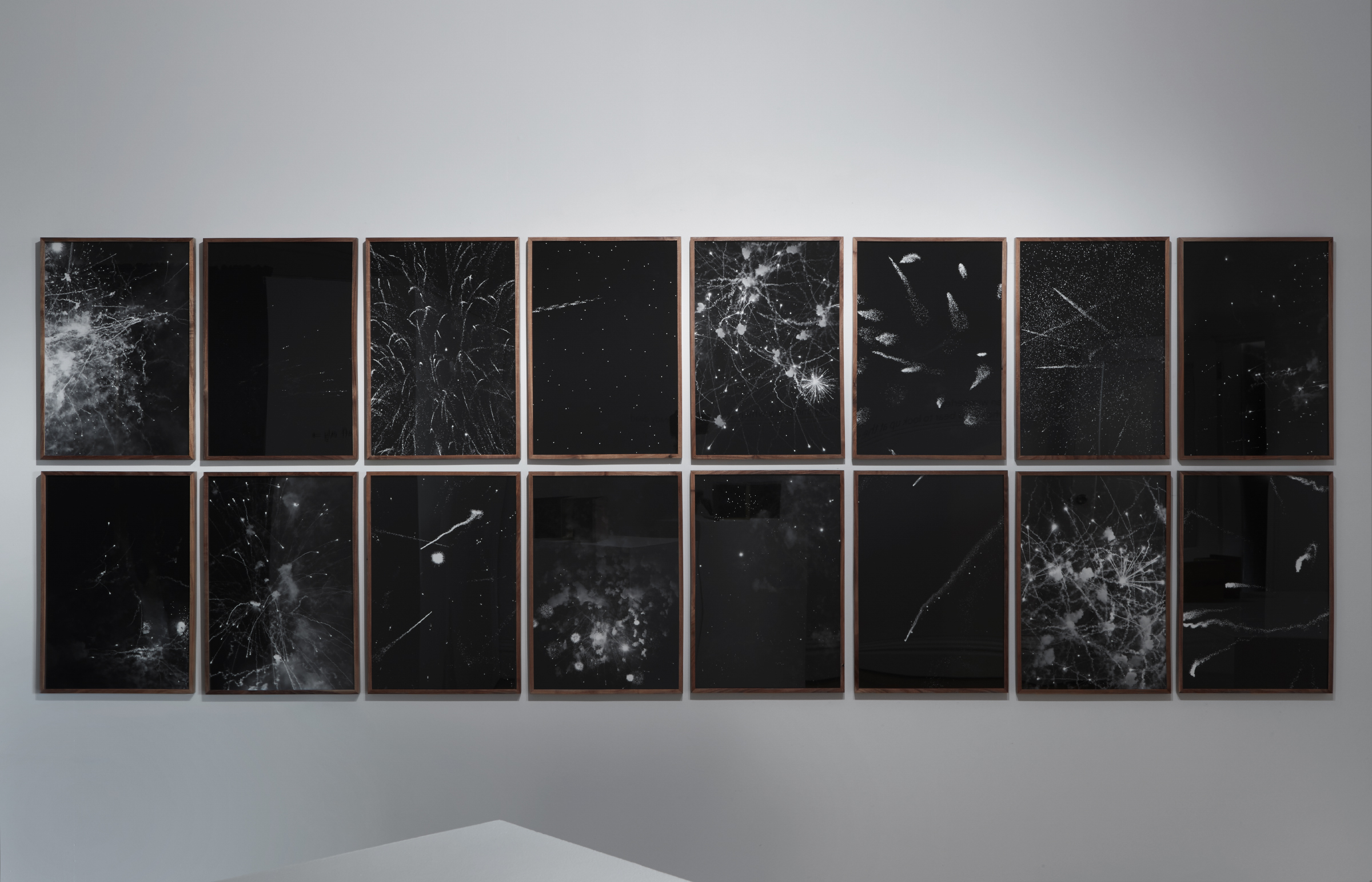 Image 12: Installation View of ‘I Dreamed About Climbing Into The Night Sky’ from ‘Who Could Bear To Look Up At The Night Sky And Know Which Stars Are Already Dead’ at Artereal, 2016.
