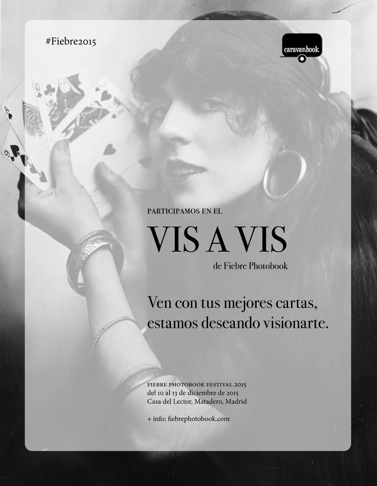 Cartel de participación de Caravanbook en Fiebre Photobook Festival 2015