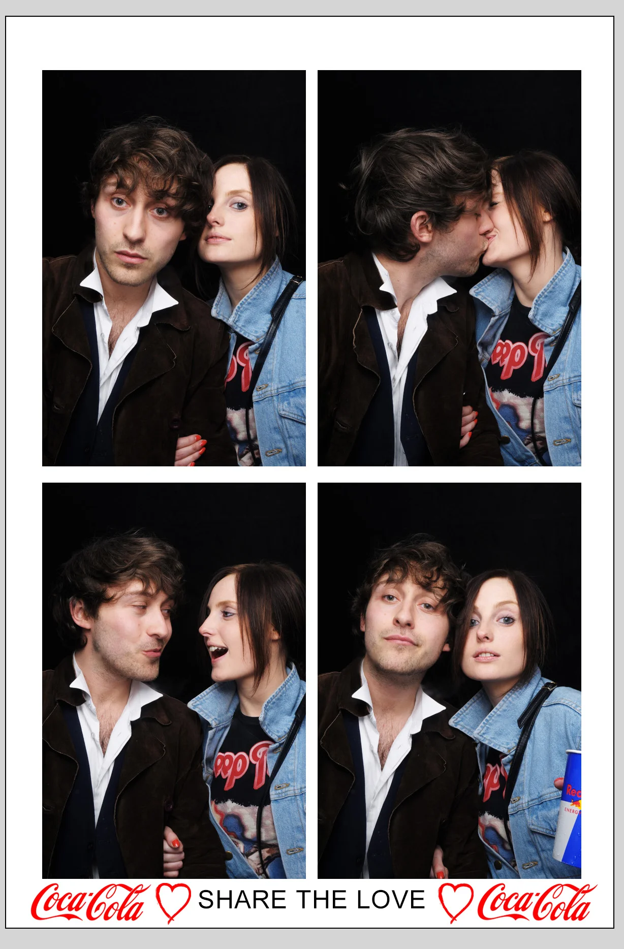 The Coca Cola Kissing Booth