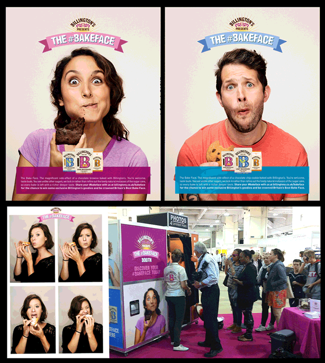 The Billingtons #Bakeface Campaign