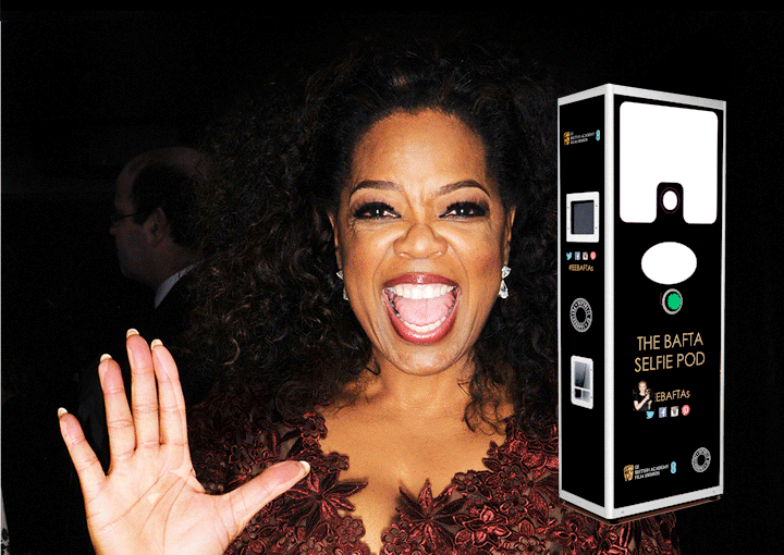 The BAFTA Selfie Pod