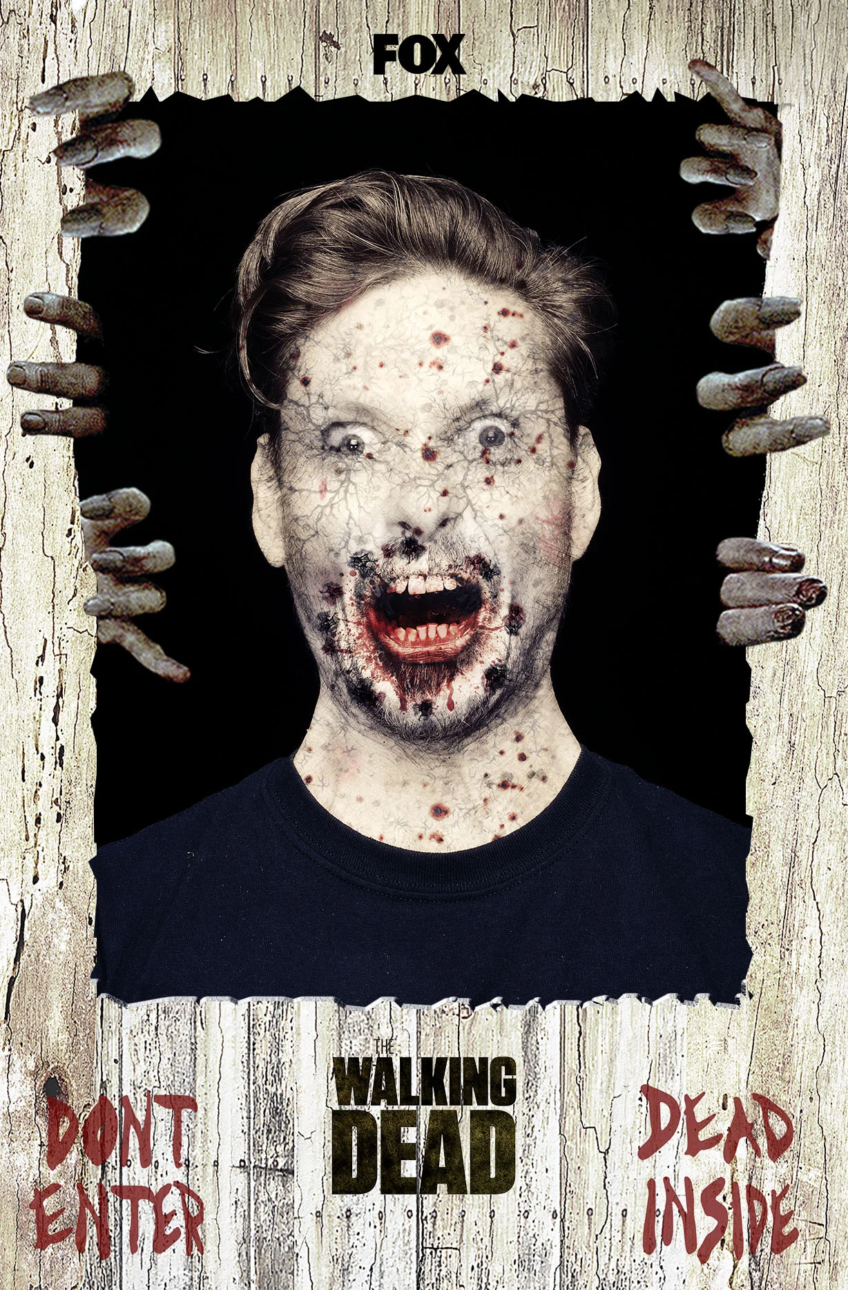 THE WALKING DEAD ZOMBIE BOOTH