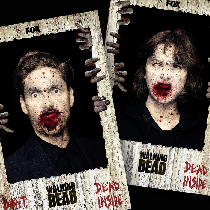 CREATIVE SERVICE: THE WALKING DEAD ZOMBIE BOOTH
