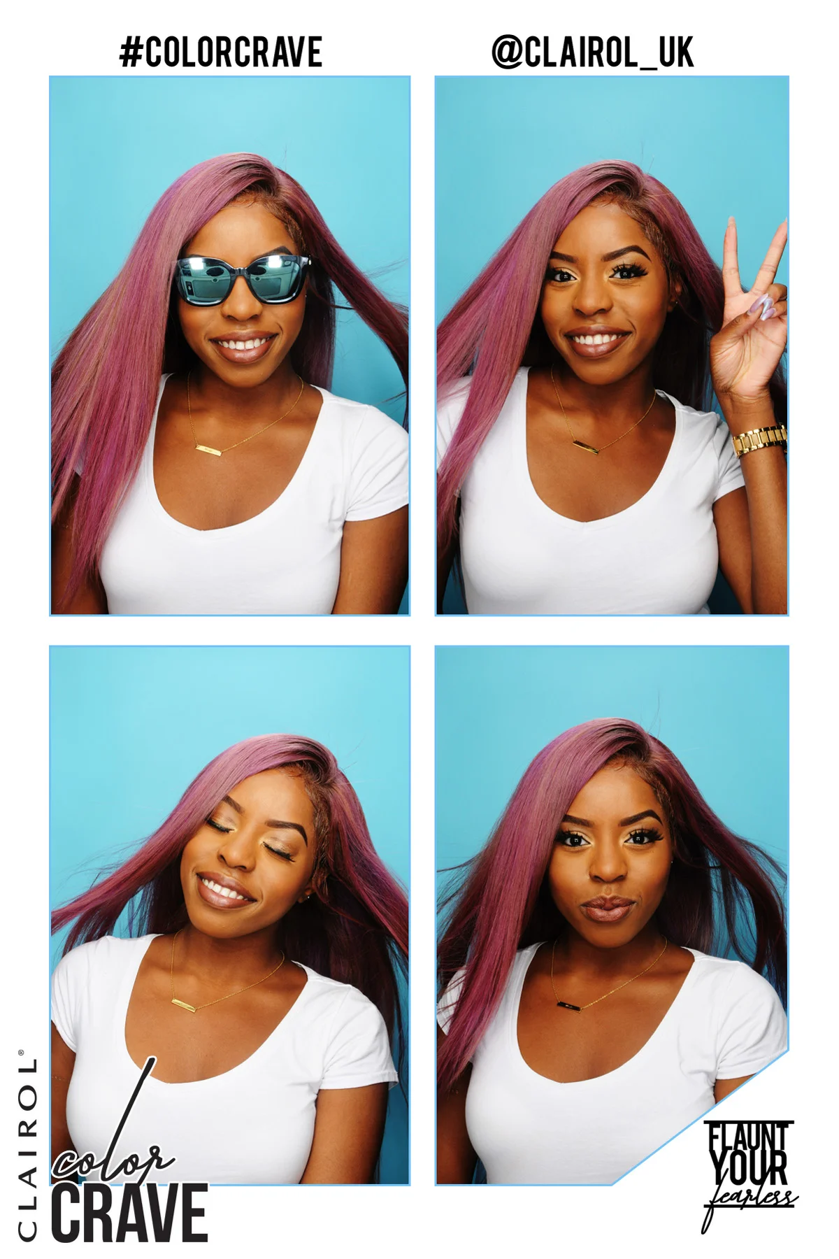 CLAIROL FLAUNT YOUR FEARLESS