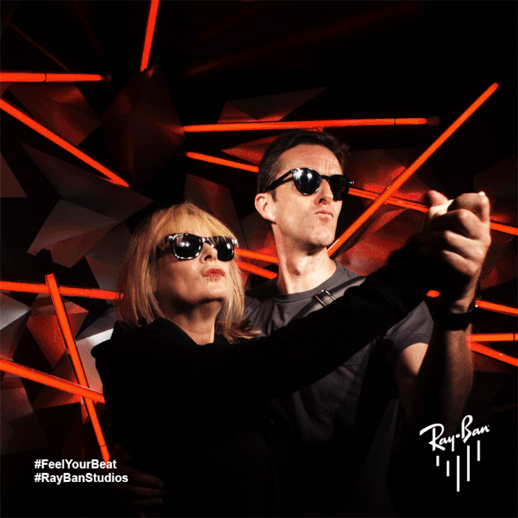 RAY-BAN #FEELYOURBEAT 3D