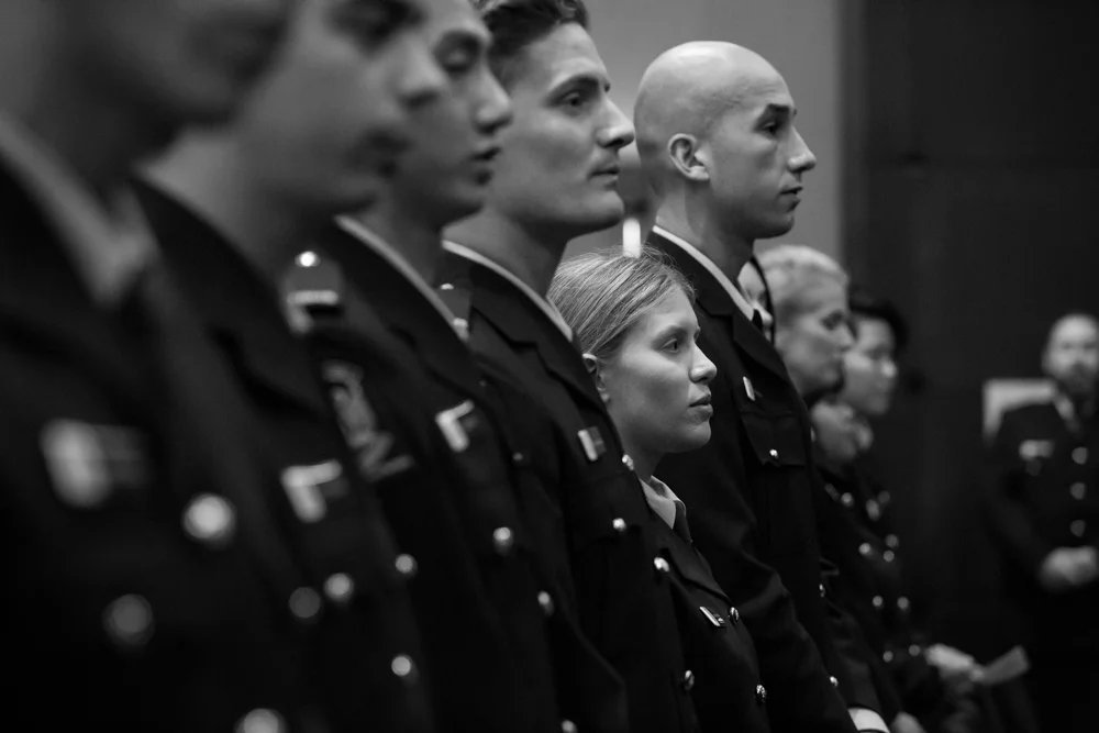 Event photography of graduation ceremony in Auckland by photographer Blackroom Photography