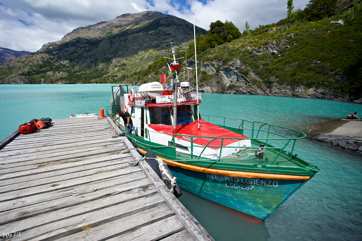 the scheduled boat never arrived, but this turned up and would take us on a 3 hour journey over the lake.