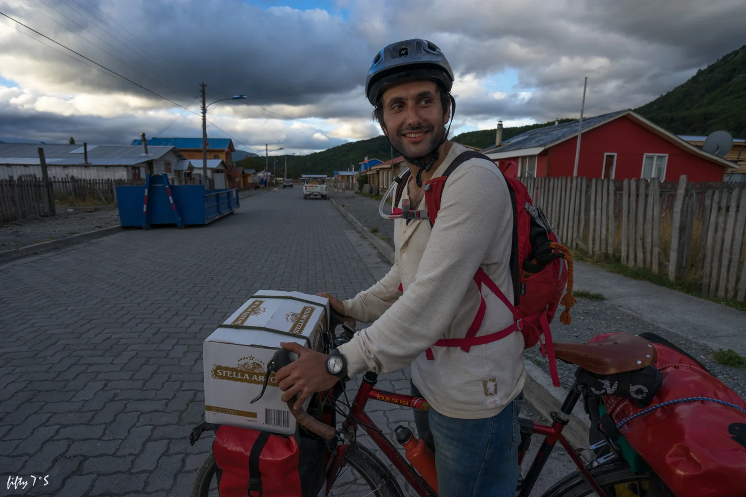 Reza getting the essentials ...