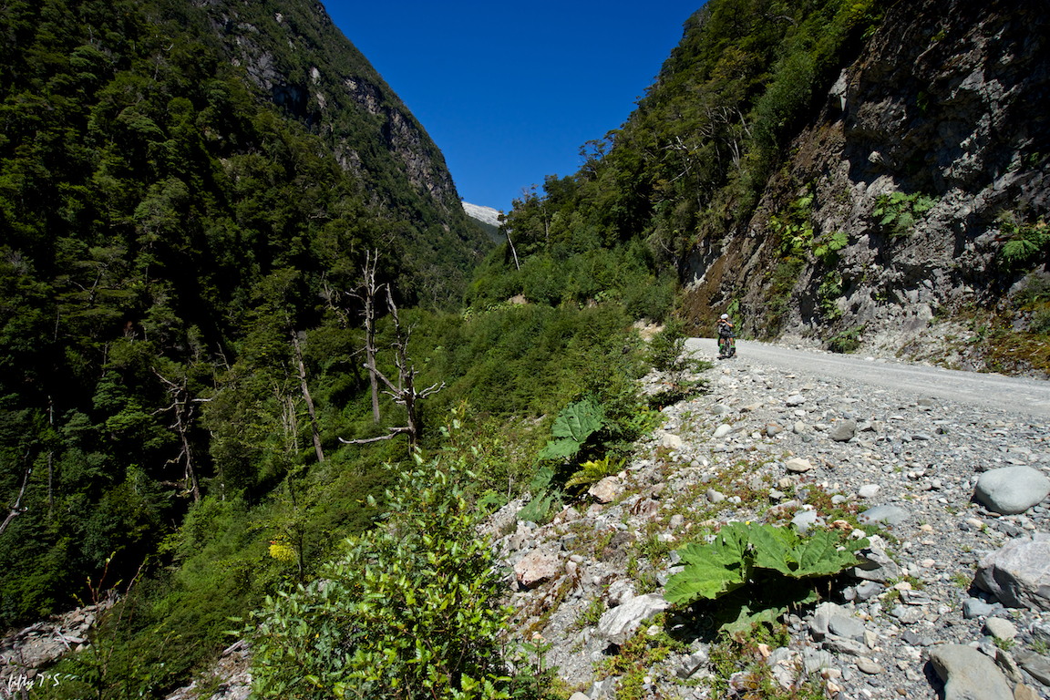 the southern part of the carretera is probably the most challenging and remote section, but its also the most rewarding...