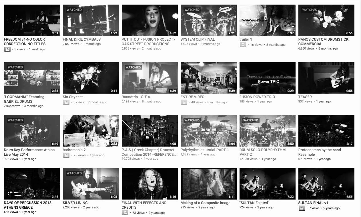 Panos Vassilopoulos Youtube Videos