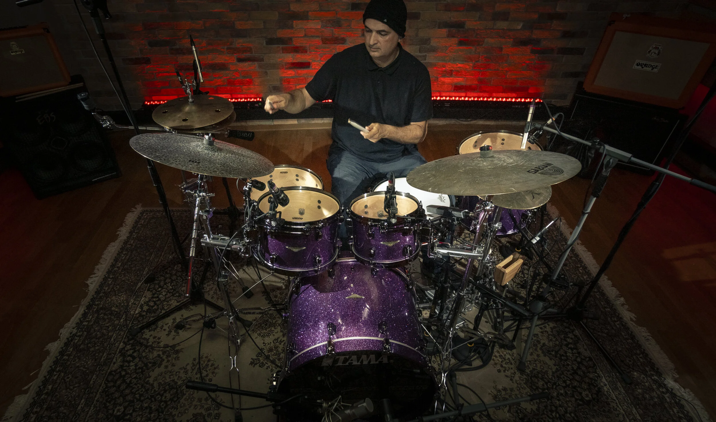Shot during a TAMA recording Session