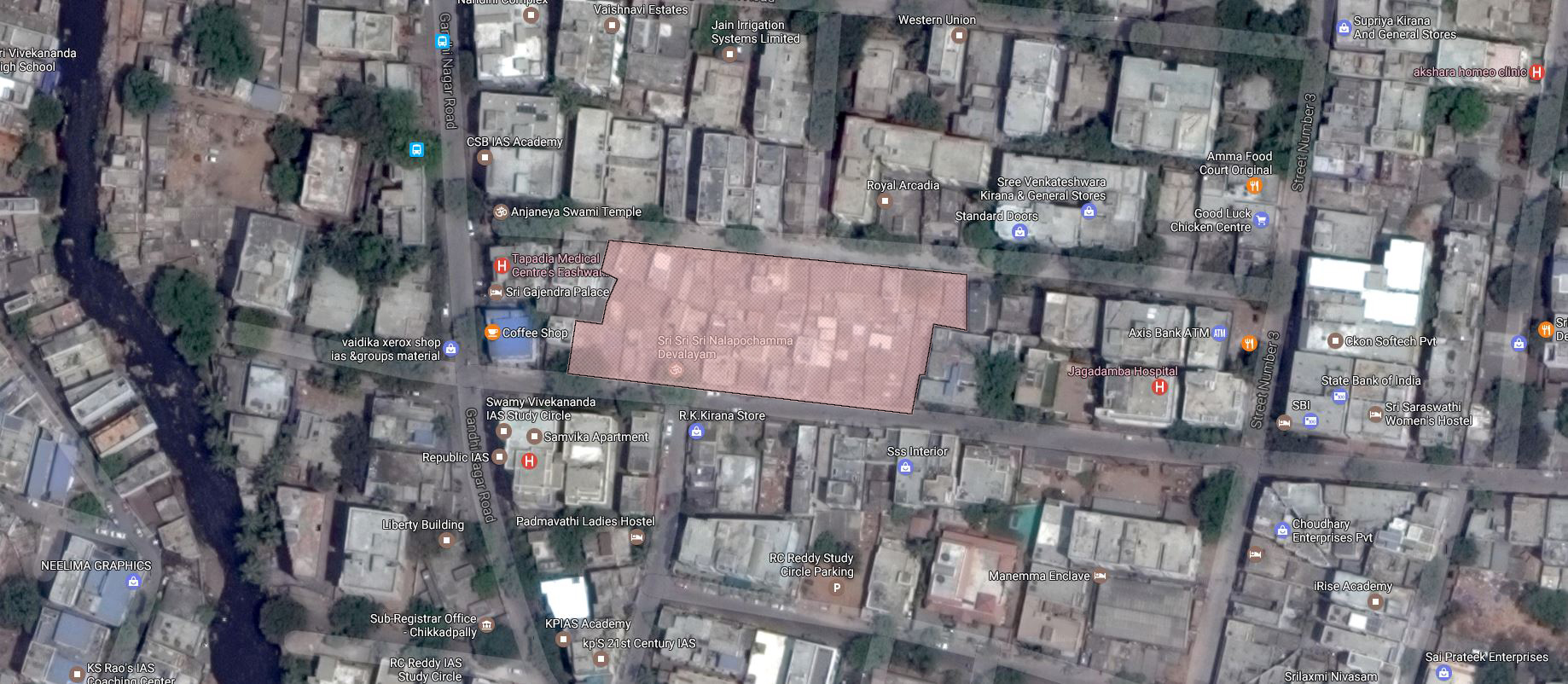 Gandhinagar Basti - 100 homes