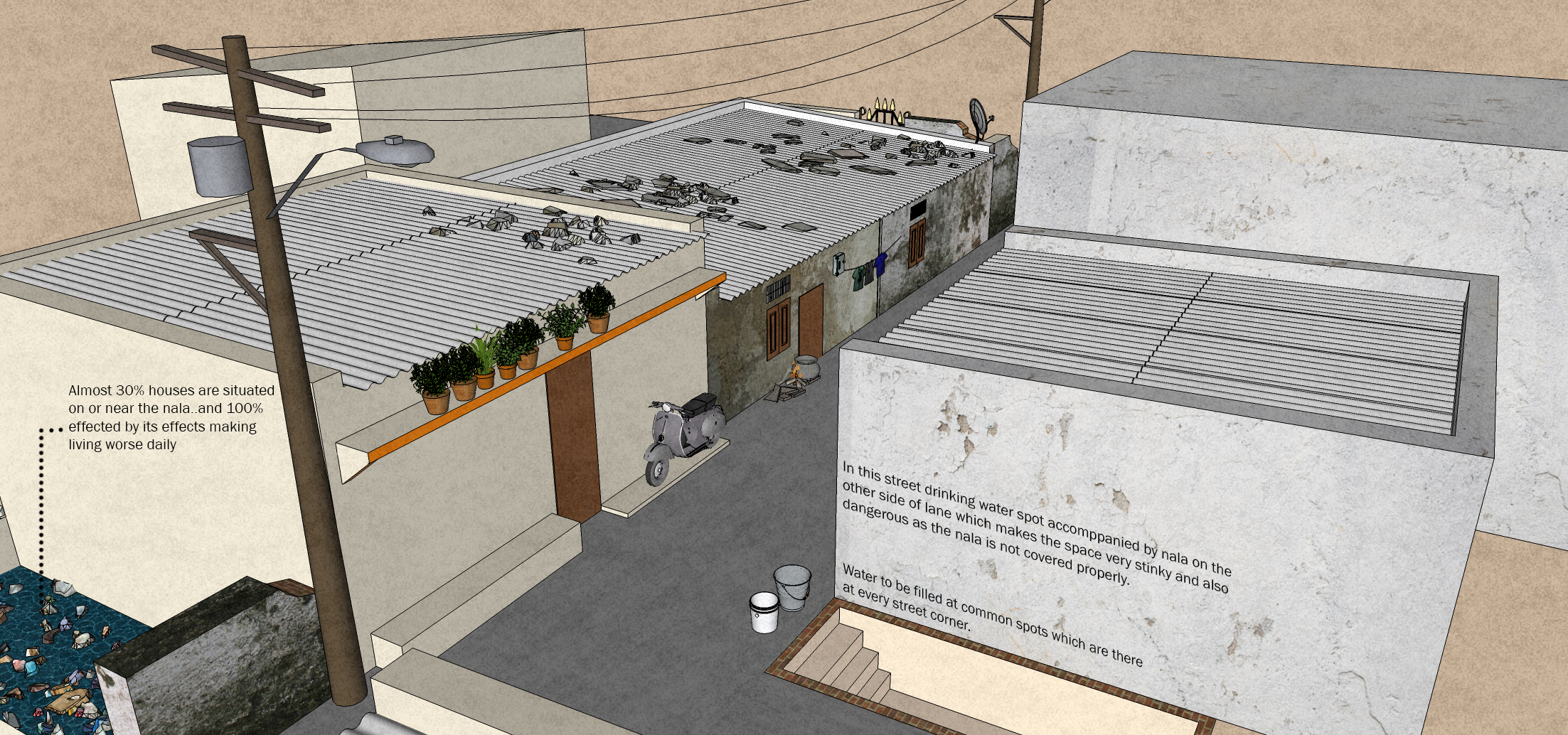 Community Water Filling Area 