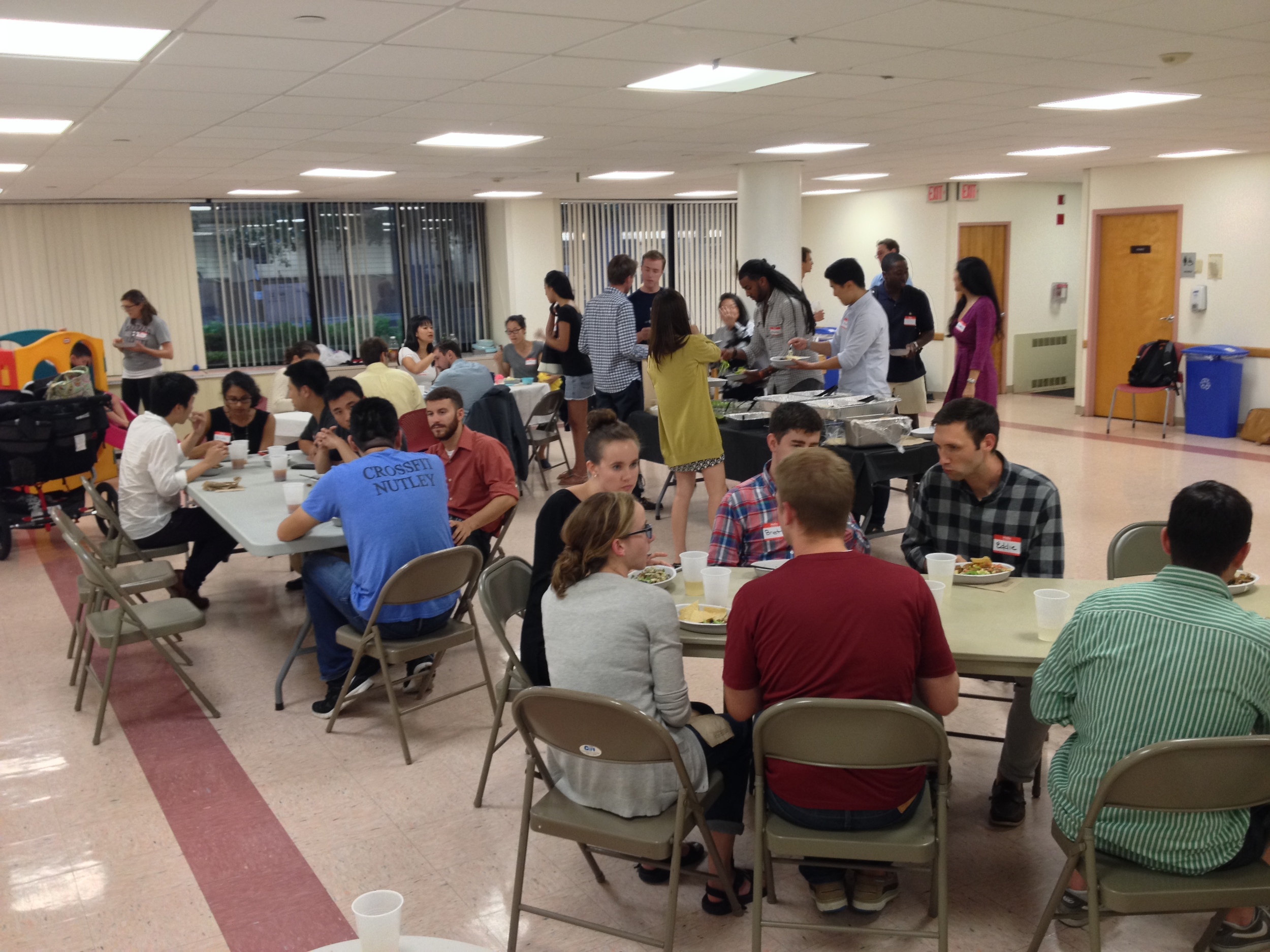 The Chipotle Welcome Fiesta (I think we need to talk with them about some real sponsorship) is becoming a tradition for the first week of school.